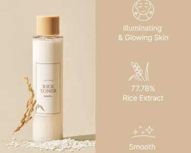 Rice Toner, Milky Toner for Glowing Skin, Combination Skin, Vegan, Fragrance Free _ 100 mL (1)